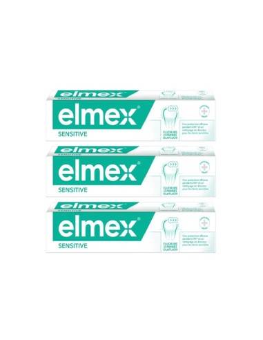 Elmex dentifricio Sensitive 75 ml (3 pz)