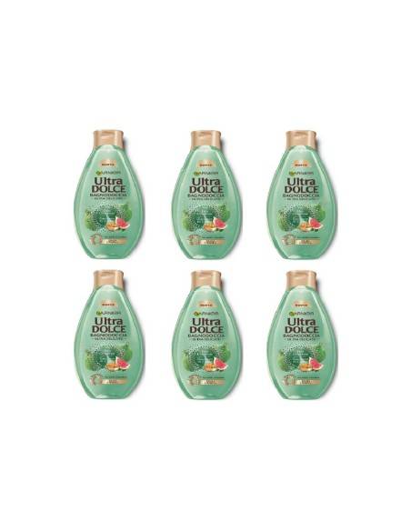 Garnier Ultra Dolce bagnodoccia Fico Orientale e Zucchero di Canna 500 ml (6 pz)