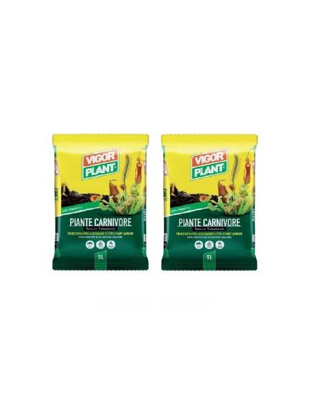 Vigorplant terriccio per piante carnivore 5 lt (2 pz)