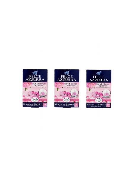 Felce Azzurra ricarica per diffusore elettrico Ciliegio e Peonia 20 ml (3 pz)
