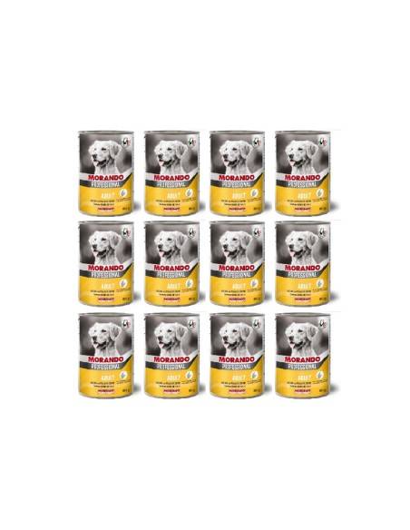 Morando Professional Cane bocconi di Pollo e Tacchino 405 gr (12 pz)