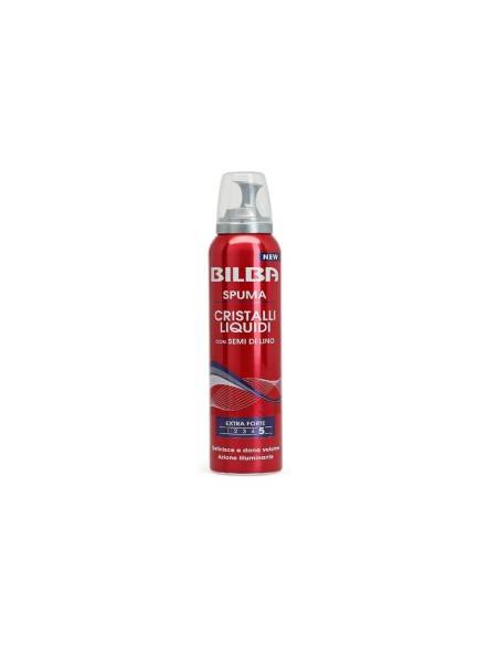 Bilba spuma extra forte con Cristalli liquidi e Semi di Lino 200 ml