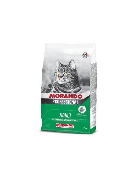Morando Professional Gatto Croccantini Mix di Verdure 7 kg