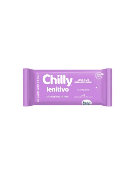 Chilly salviettine intime Lenitive Anti-Odor 12 pz