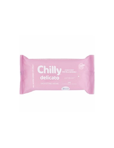 Chilly salviettine intime Delicate Anti-Odor 12 pz
