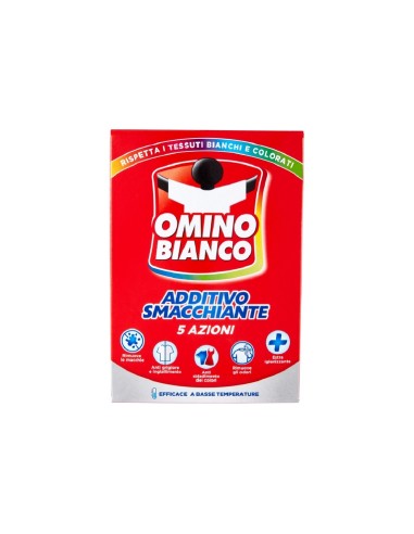 Omino Bianco additivo smacchiante 5 azioni...