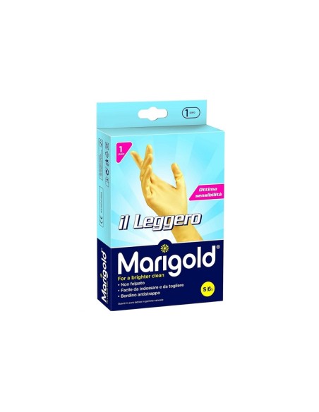 Marigold il Leggero guanti domestici in Lattice Tg. S