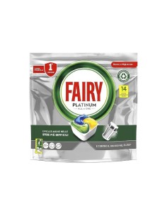 Fairy Platinum pastiglie lavastoviglie Limone 14 pz