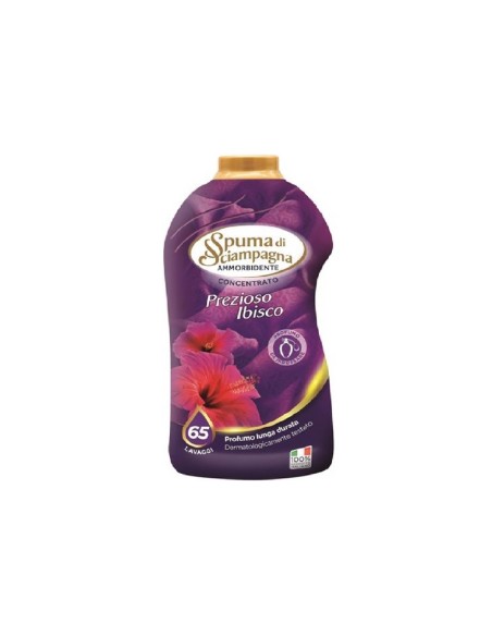 Spuma di Sciampagna ammorbidente Prezioso Ibisco 65 lavaggi 1300 ml