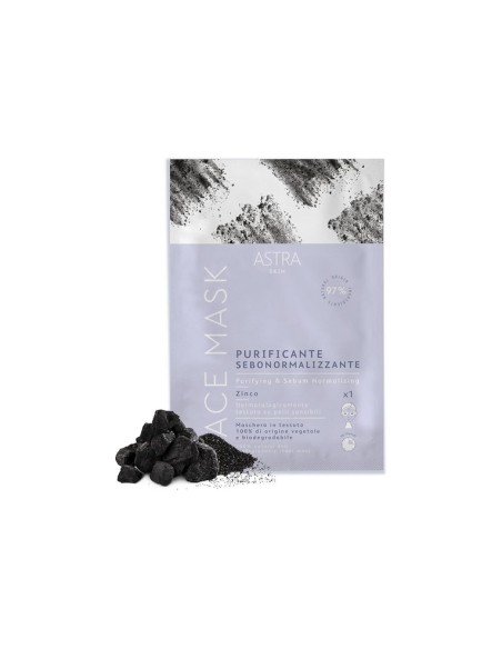 Astra Face Mask maschera purificante sebonormalizzante Zinco