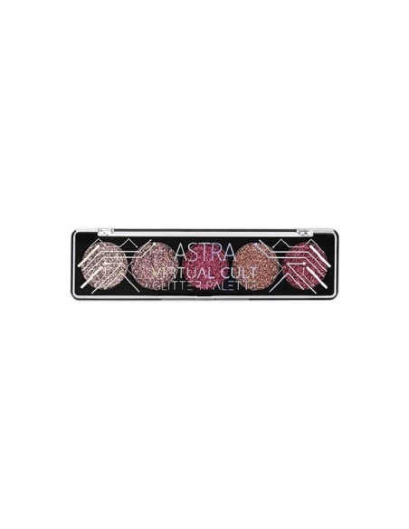 Astra Virtual Cult glitter palette occhi N° 02 Pink Metamorphosis