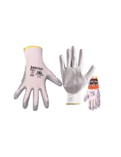 Brixo guanti Rocky bianco Poliestere/Nitrile Tg. S 2