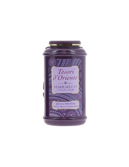 Tesori d'Oriente doccia crema Marrakech Ibisco & Pepe Rosa 250 ml