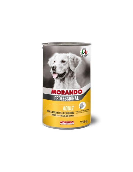 Morando Professional Cane bocconi di Pollo e Tacchino 1250 gr