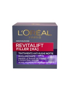 L'Oréal crema Notte Revitalift Filler con Acido...