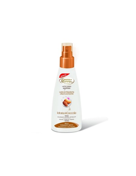 Spuma di Sciampagna latte corpo Latte di Mandorla & Burro di Karitè 150 ml