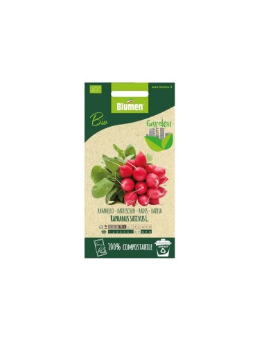 Blumen Bio Green Pack semi Ravanello Rosso
