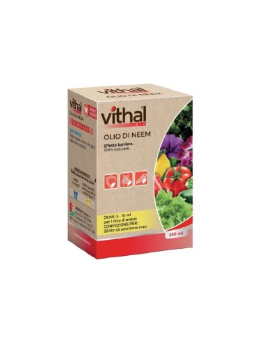 Vithal Bio Olio di Neem 250 ml