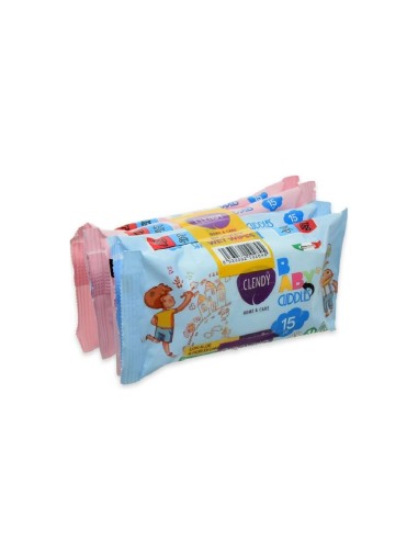 Clendy salviettine Baby Cuddles Aloe e Fiori di...