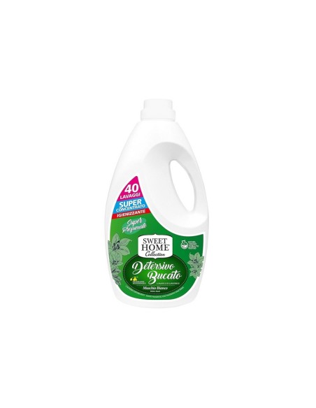 Sweet Home detersivo liquido Igienizzante Muschio Bianco 40 lavaggi 2000 ml